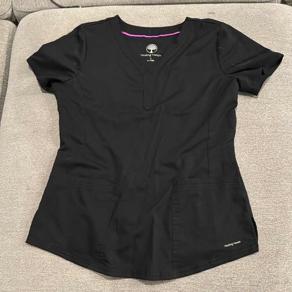 New Healing Hands Scrub Top